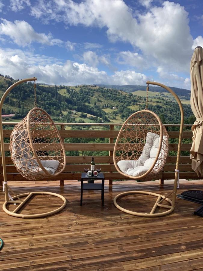 Les Chalets Bambi & Jacuzzi Privatif La Bresse Bagian luar foto